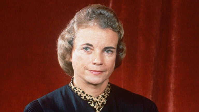 Supreme Court Associate Justice Sandra Day O'Connor poses for a photo in 1982.